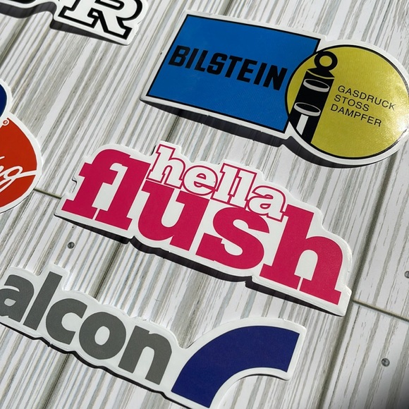 🆕🚗New Racing Mechanic Garage Toolbox Waterproof Stickers 10 Piece - LOT #1 - Picture 3 of 5